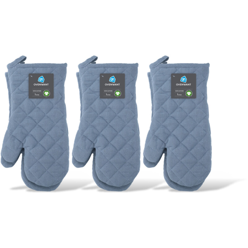 AH Ovenwant blauw denim 3-pack