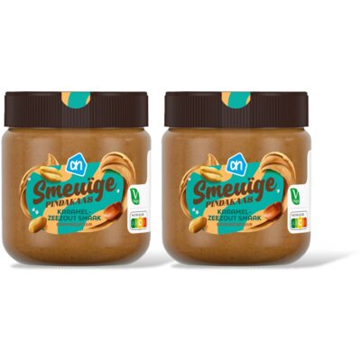 pdp-image-AH Smeuige pindakaas karamel zeezout sm 2pk