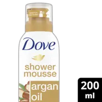 Dove Argan oil shower mousse