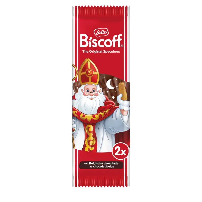 Lotus Biscoff Speculoos choco klaasmannen bel