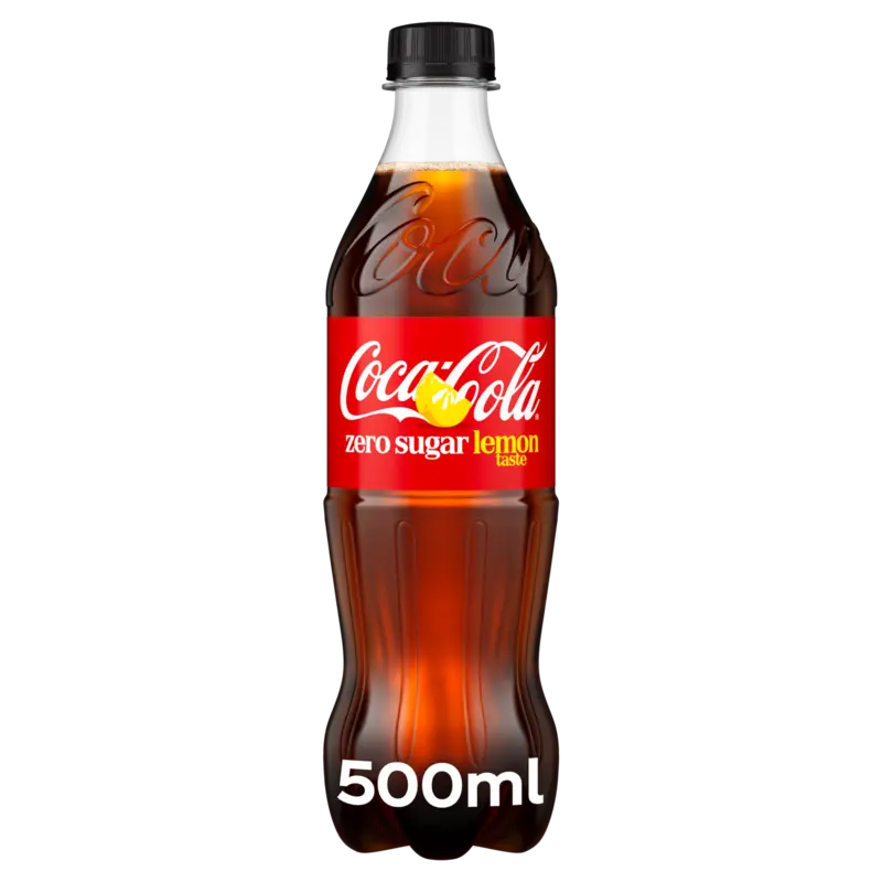 Coca-Cola Zero lemon bel