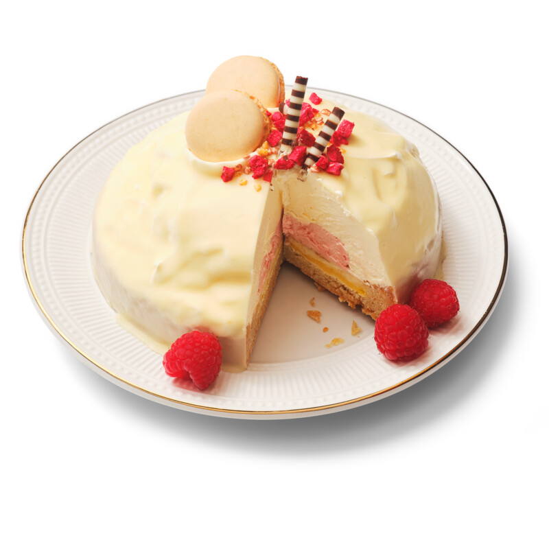 Een afbeelding van AH Excellent Bombe marc du champagnesmaak framboos