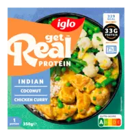 Iglo Get real protein Indian coconut chicken