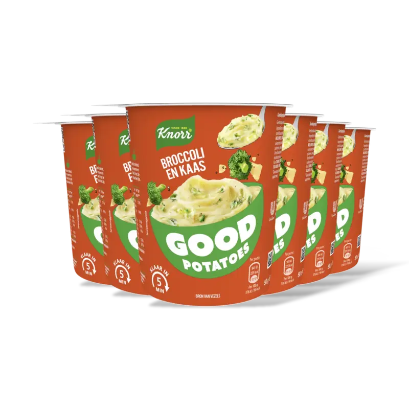 Good potatoes broccoli en kaas 6-pack