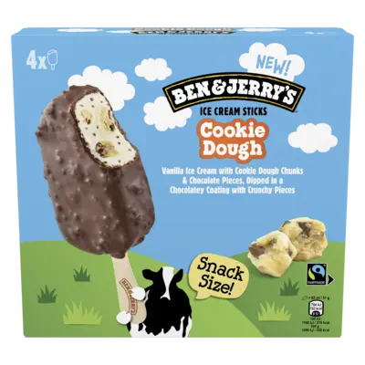 pdp-image-Ben & Jerry's Ice cream sticks cookie dough