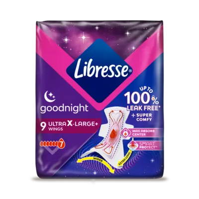 pdp-image-Libresse Goodnight ultra x-large maandverband