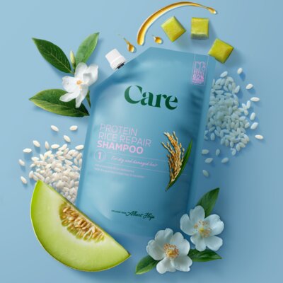 pdp-image-Care Protein rice repair shampoo refill