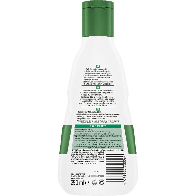 Een afbeelding van Guhl Kracht & volume shampoo