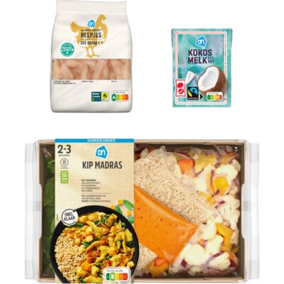 pdp-image-AH Gesneden Indiase Kip Madras Verspakket