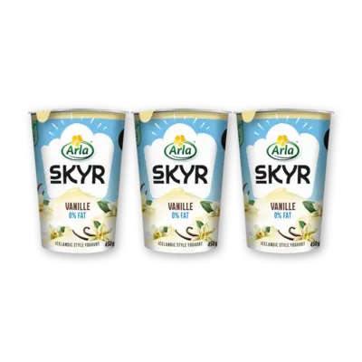 pdp-image-Arla Skyr vanille yoghurt 0% vet 3-pack