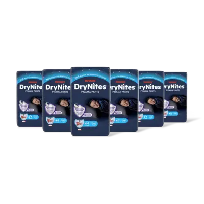 pdp-image-Huggies DryNites luierbroekje jongen 4-7 jr 6pck
