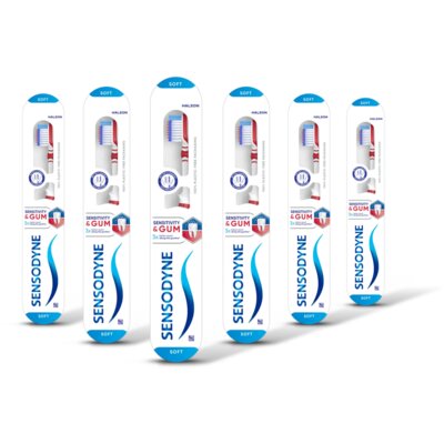 pdp-image-Sensodyne Complete Protect Tandenborstel Soft 6pk
