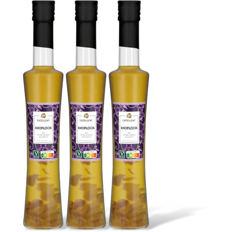 AH Excellent Olijfolie knoflook 3-pack