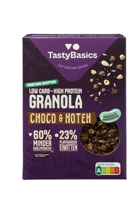 pdp-image-TastyBasics Low carb-high protein granola choco