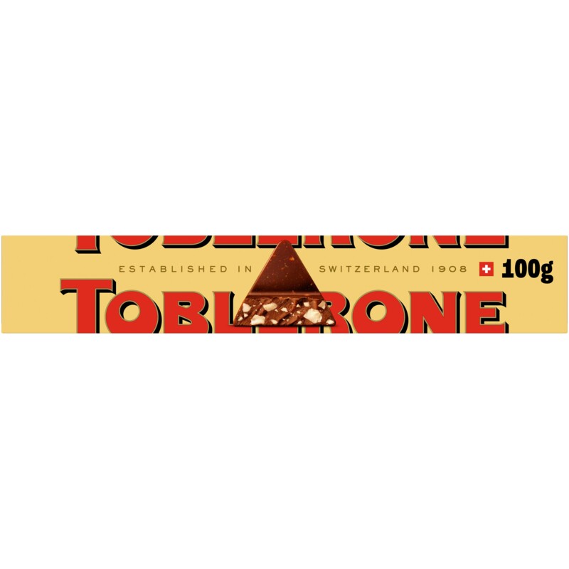Een afbeelding van Toblerone Chocoladereep melk amandelnougat