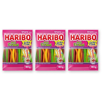 pdp-image-Haribo Soda straws f!zz zuur 3-pack
