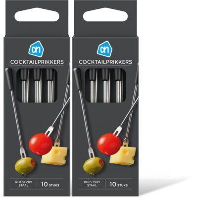 pdp-image-AH Cocktailprikkers roestvrijstaal 2-pack