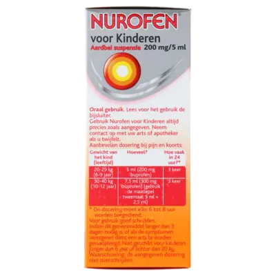 pdp-image-Nurofen Voor kinderen aardbei suspensie