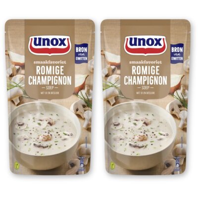 pdp-image-Unox Romige champignonsoep 2-pack