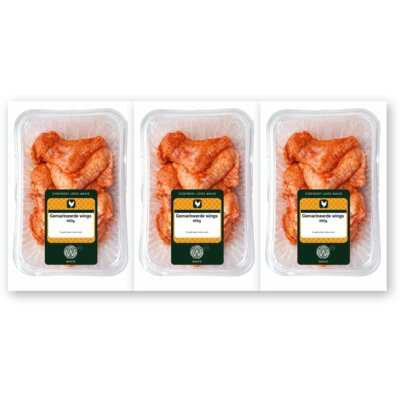 Wahid Gemarineerde wings 3-pack