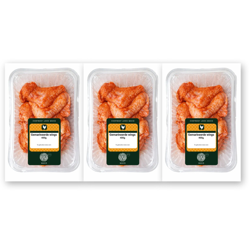 Wahid Gemarineerde wings 3-pack