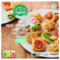 Picard Mini bladerdeeghapjes smaken van de zon