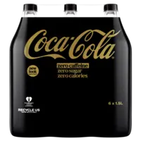 Coca-Cola Zero no cafeine 6-pack bel