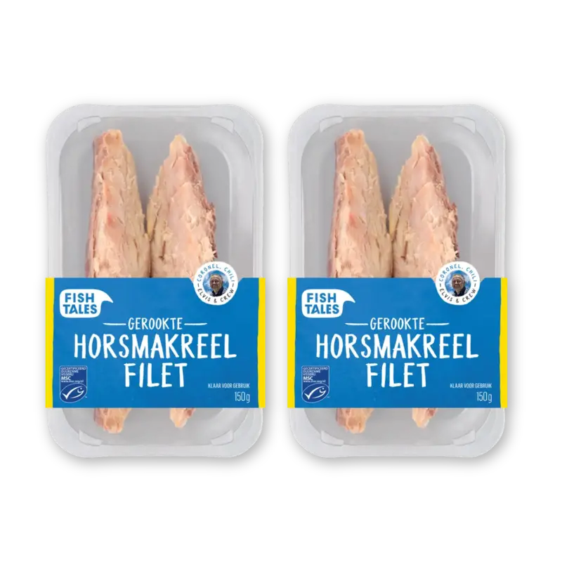Fish Tales Gerookte horsmakreelfilet 2-pack