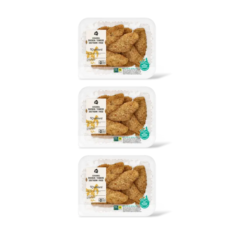 Scharrel chicken tenders southern 3-pack