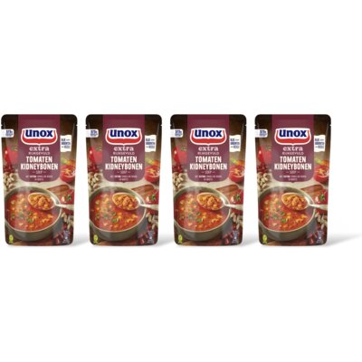 pdp-image-Unox Tomaat kidneybonensoep 4-pack