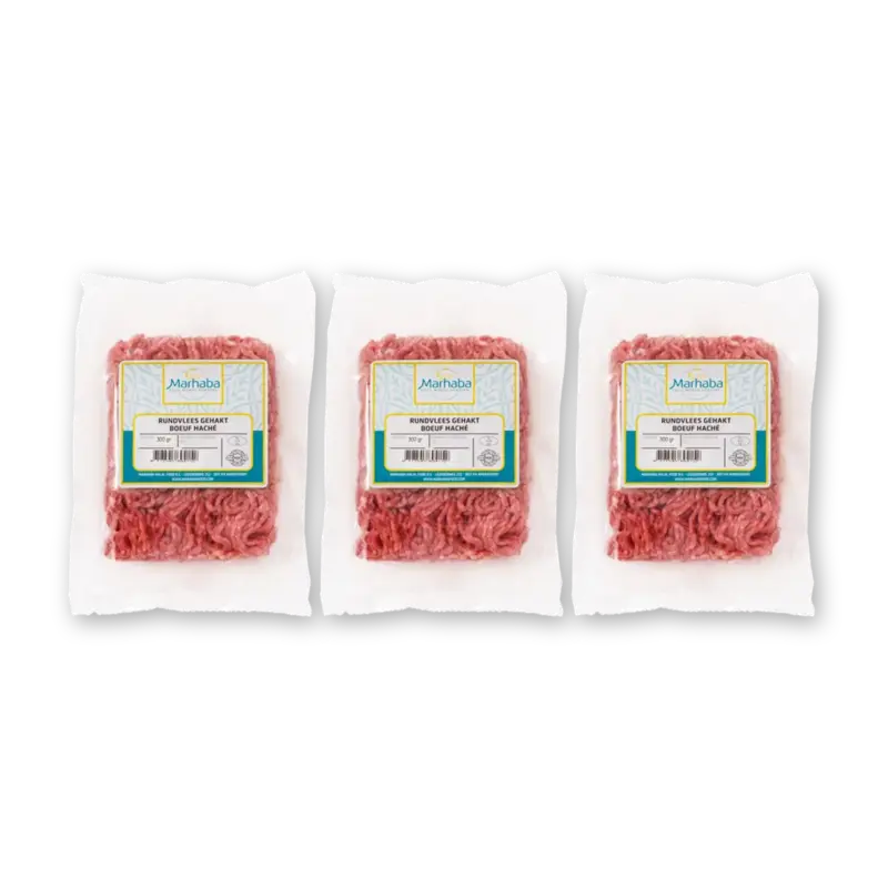 Marhaba Rundvlees gehakt 3-pack