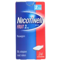 Nicotinell Fruit nicotine kauwgom 2mg