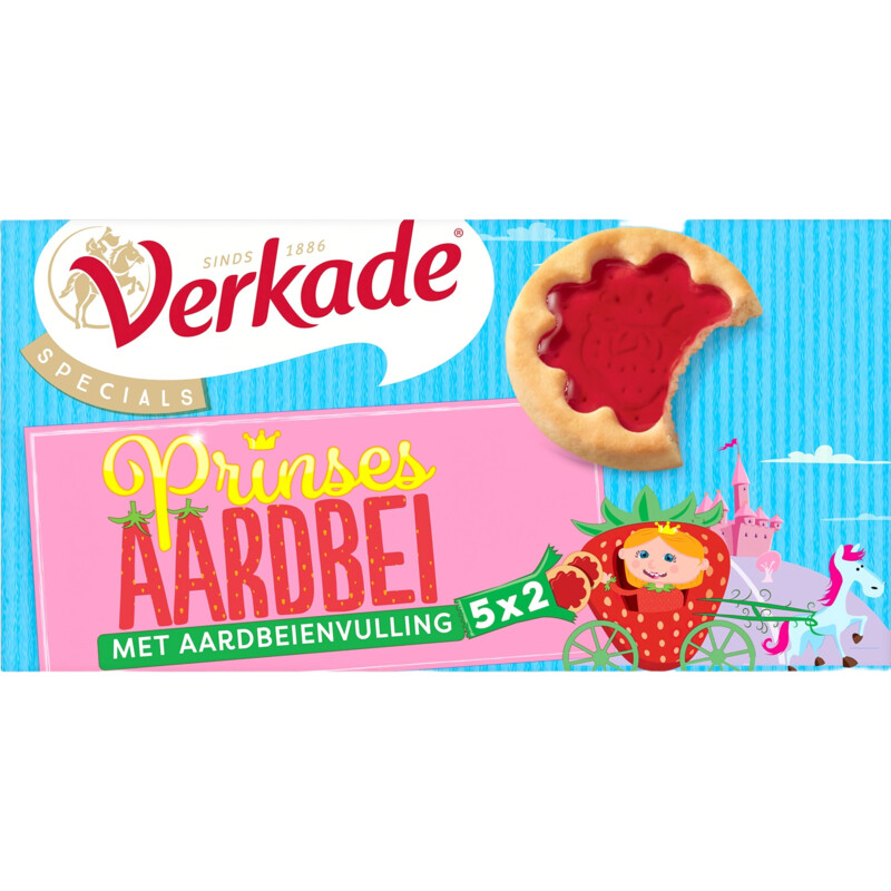 Een afbeelding van Verkade Kids&Co Prinses Aardbei