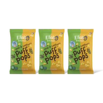 pdp-image-Ella's kitchen Puff pops erwt + mais 10m+ 3-pack
