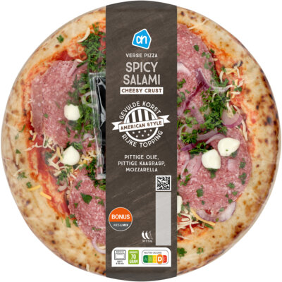 pdp-image-AH Verse pizza Amerikaans spicy salami