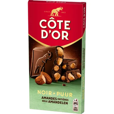 pdp-image-Côte d'Or Chocoladereep puur met hele amandelen