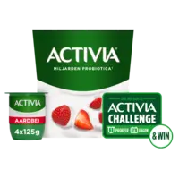 Activia Yoghurt aardbei