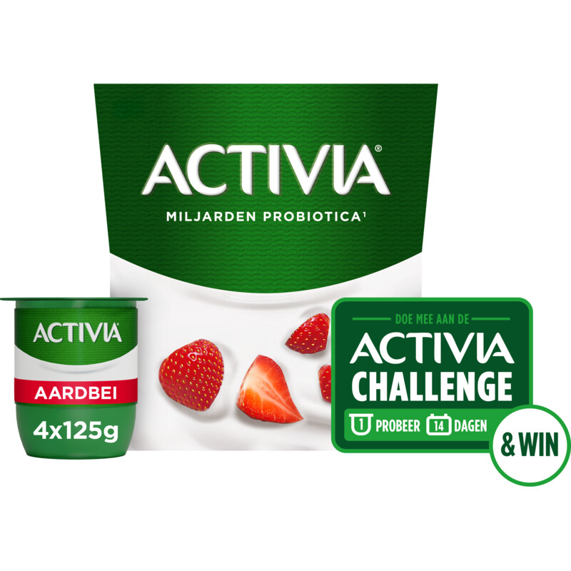 Activia Yoghurt aardbei