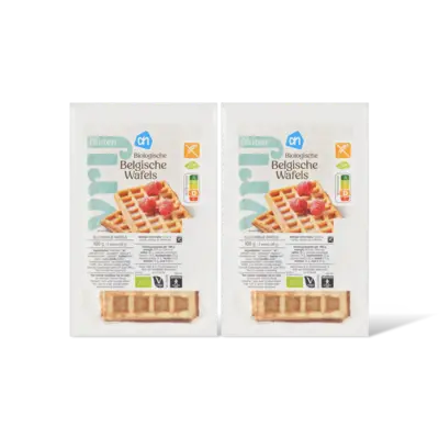 pdp-image-AH Glutenvrij Biologische Belgische wafels 2-pack