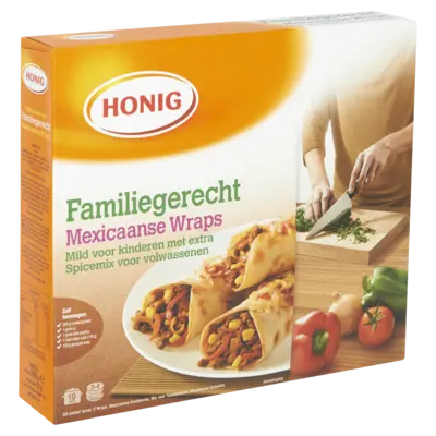 pdp-image-Honig Familie maaltijdpakket Mexicaanse wraps