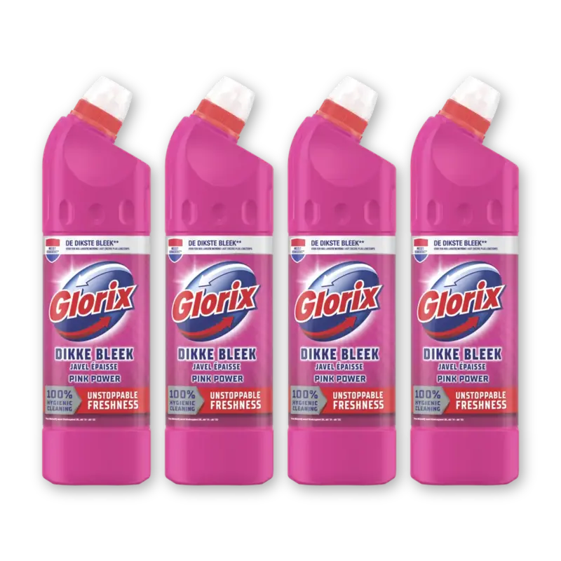pink flower bleek 4-pack