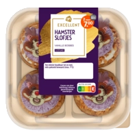 AH Excellent Hamster slofjes vanille bosbes