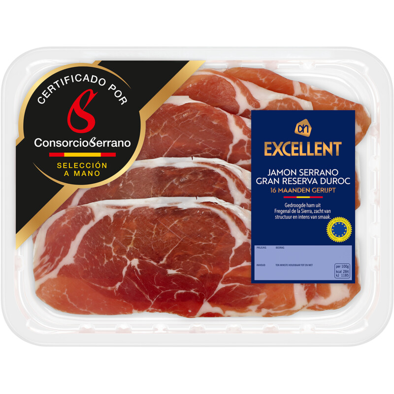 AH Excellent Jamon serrano extremadura gran reserva