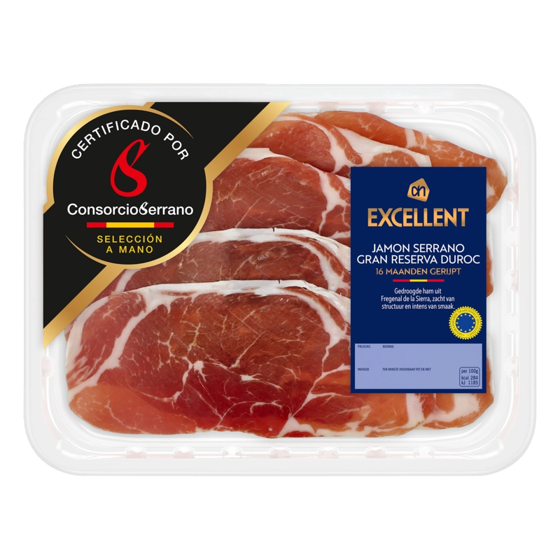 AH Excellent Jamon serrano extremadura gran reserva