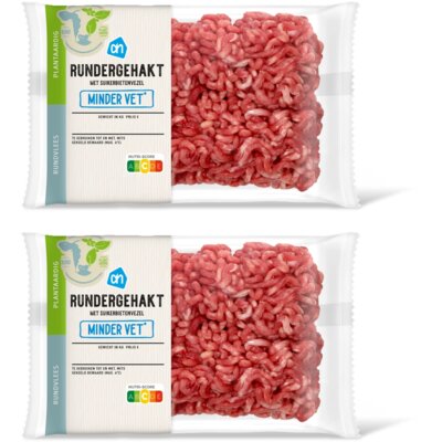 pdp-image-AH Rundergehakt minder vet 2 pack
