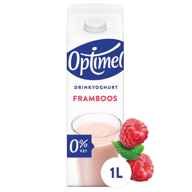 Optimel Drinkyoghurt framboos