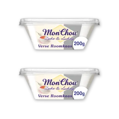 pdp-image-MonChou Zacht & luchtig verse roomkaas 2-pack