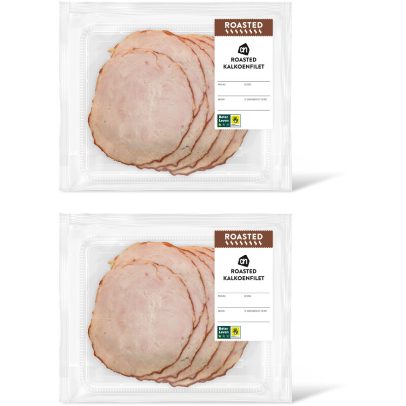 AH Roasted kalkoenfilet 2-pack