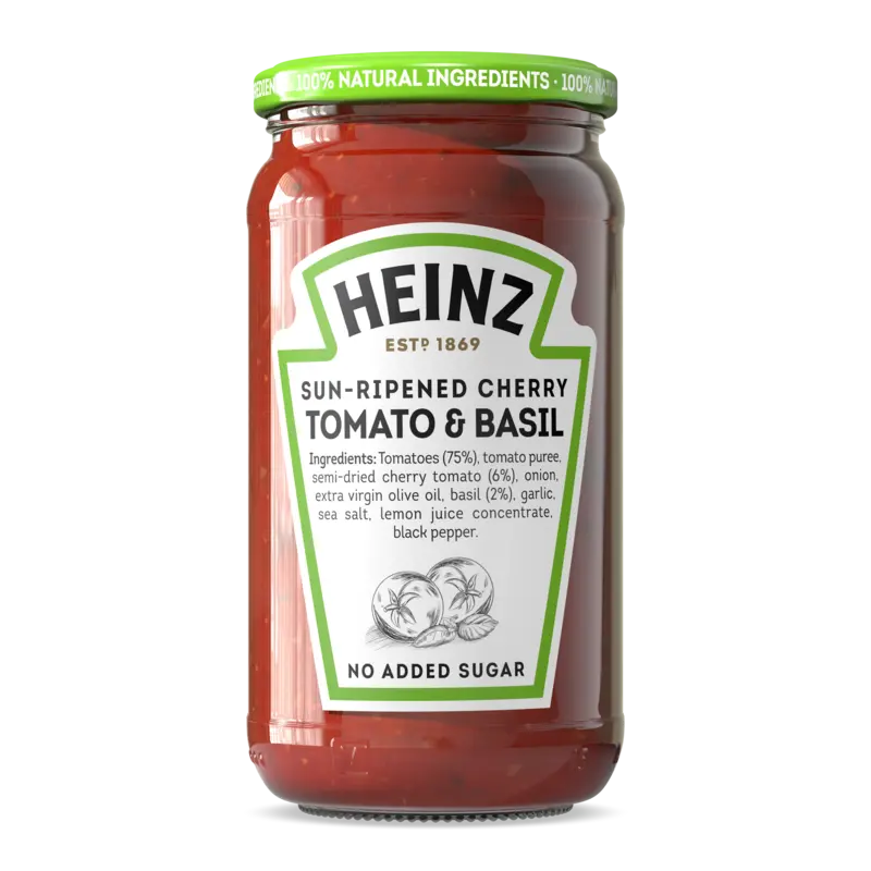 Heinz Pastasaus cherry tomato & basil