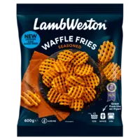 LambWeston Waffle fries seasoned